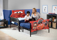 Delta Children Cars 3D Twin Bed, Room View, a1a